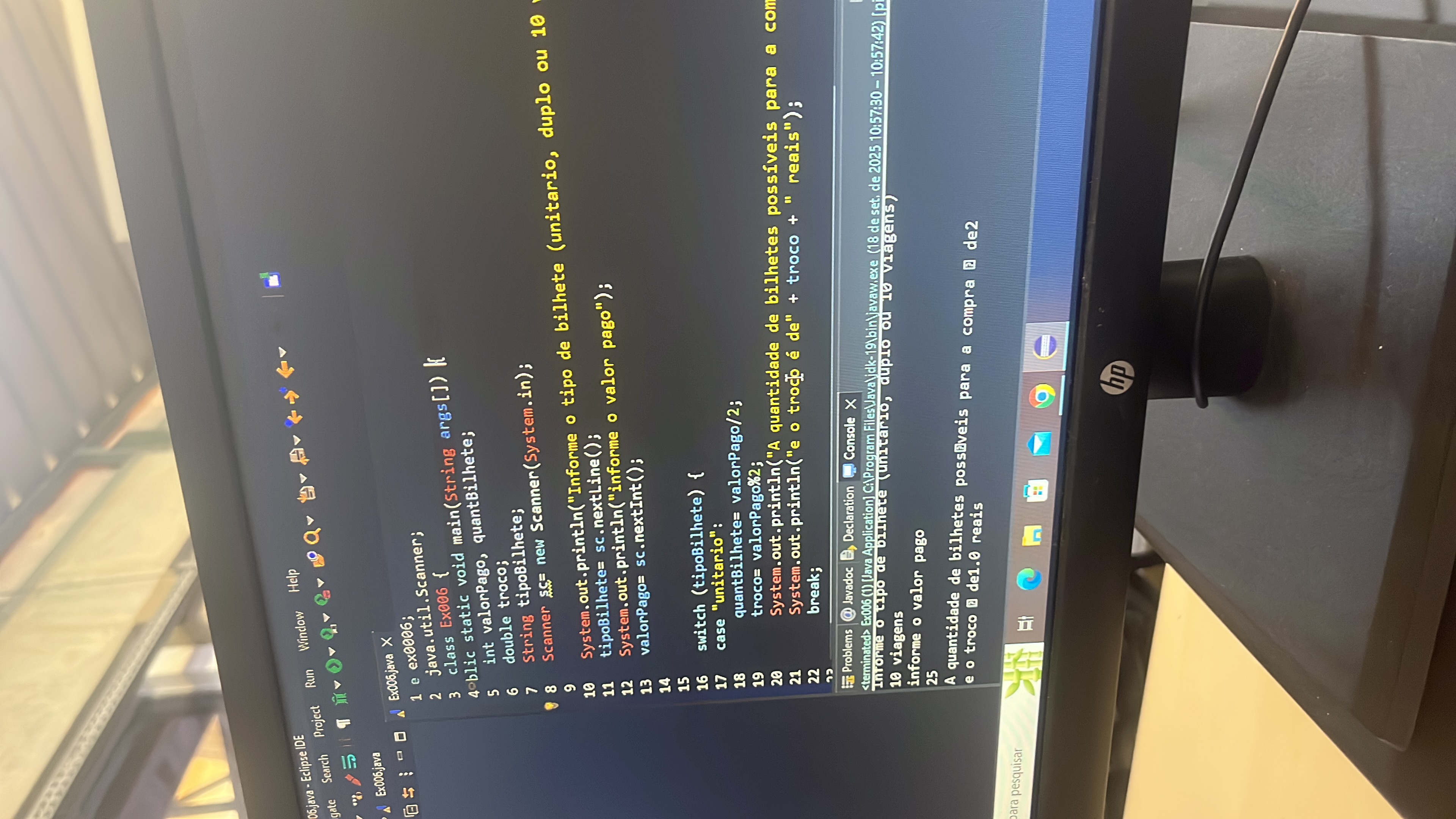 image of a code written by me